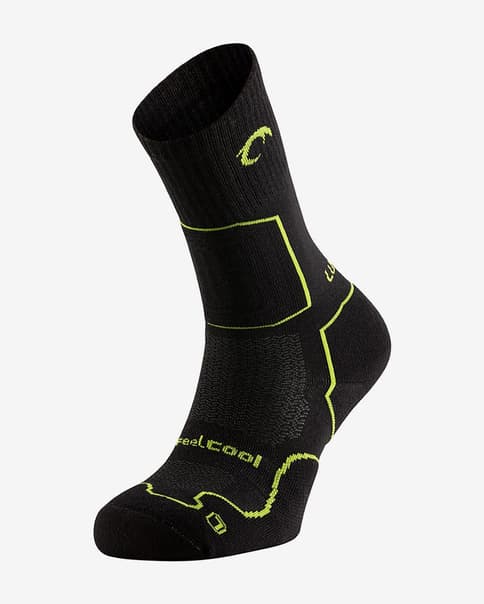 Lurbel Logan Five Socken schwarz/limettengrün