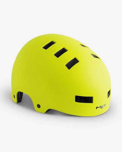 Casco MET Zone amarillo