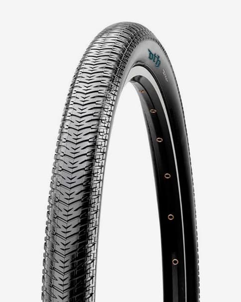 Cubierta rígida Maxxis DTH BMX Silkworm negro