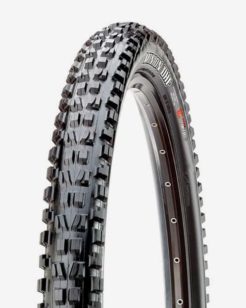 Cubierta rígida delantera Maxxis Minion DH 24x2.40 3CG negro