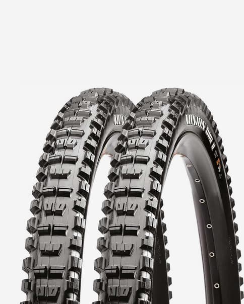 Pack cubierta de MTB Maxxis Minion II DH Rear EXO 27.5x2.30 Tubeless Ready plegable (2 unidades)