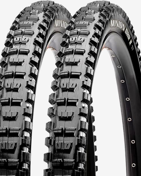 Pack cubierta de MTB Maxxis Minion DHR II Rear EXO 29x2.30 Tubeless Ready plegable ( 2 unidades)