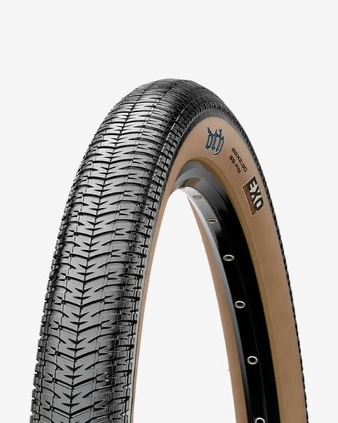Cubierta rígida Maxxis DTH EXO Tanwall 26x2.30 negro marrón
