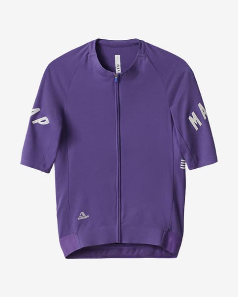 Maillot MAAP Aeon manga corta violeta