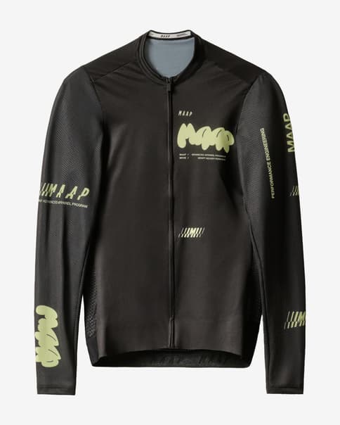 MAAP Aerate Pro Air 3.0 Long Sleeve Jersey Black