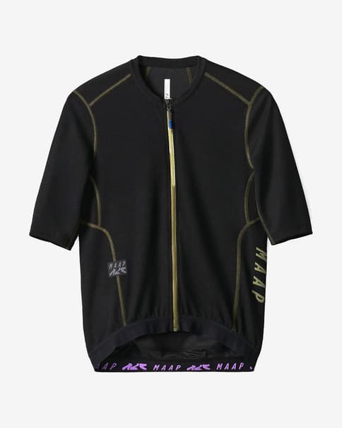 Maillot MAAP Alt_Road 2.0 manga corta negro mujer