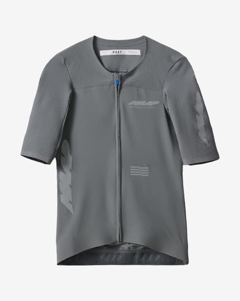 Maillot MAAP Eclipse Pro Race manga corta gris estaño mujer