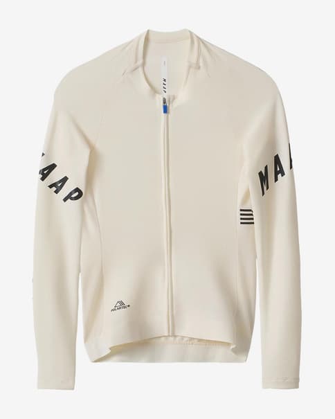 Maillot MAAP Aeon manga larga blanco tiza mujer