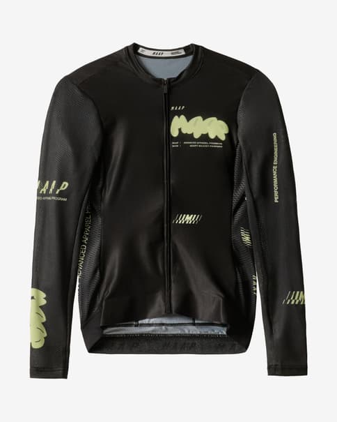 Maillot MAAP Aerate Pro Air 3.0 manga larga negro mujer