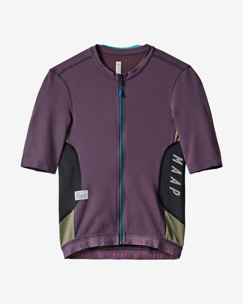 Maillot MAAP Alt_Road manga corta violeta mujer