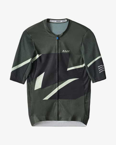 Maillot MAAP Evolve 3D Pro Air 2.0 manga corta verde bronce mujer