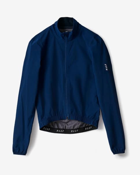 Chaqueta fina impermeable MAAP Prime azul marino mujer