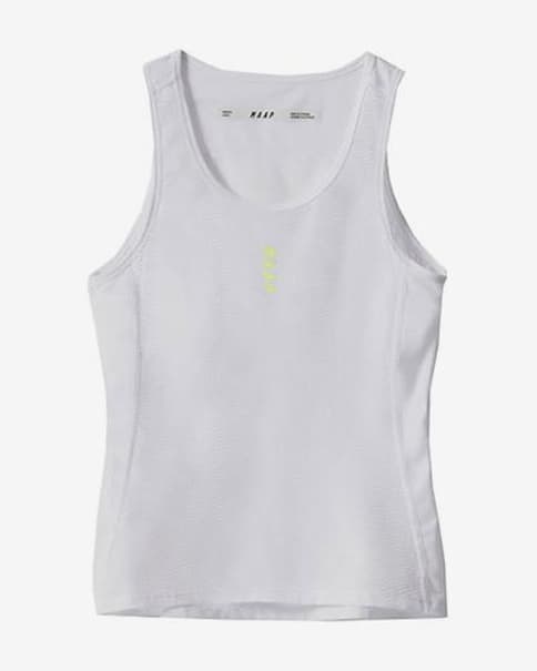 Camiseta interior MAAP Team sin mangas blanco puro mujer