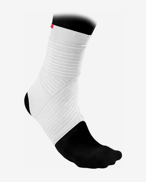 Malla de soporte McDavid para tobillo blanco
