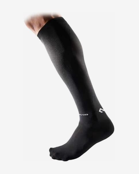 Medias compresión McDavid Elite Recovery negro