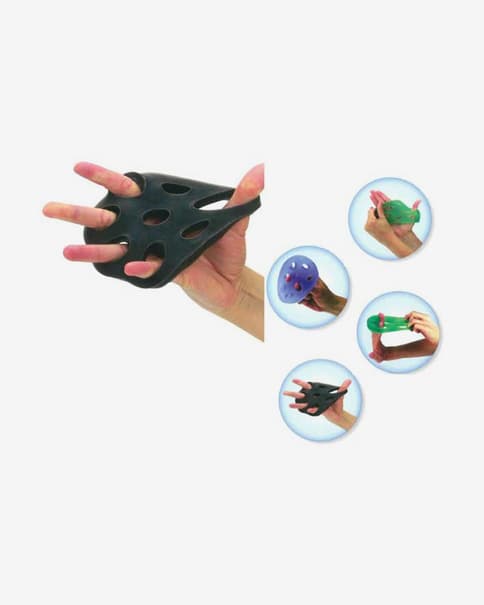 Hand XTrainer Thera-Band preto extra-forte