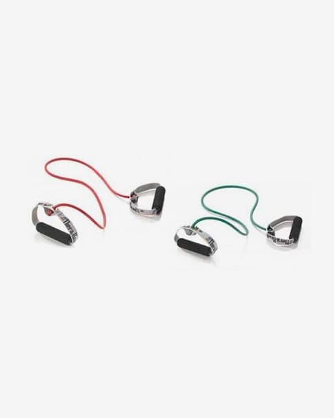 Tubo elástico Thera-Band tubbing 1.22 m, alça PVC, amarelo