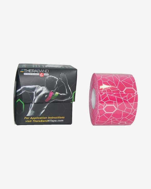Fita adesiva muscular Thera-Band Kinesiology Tape 5cmx5m standard rosa