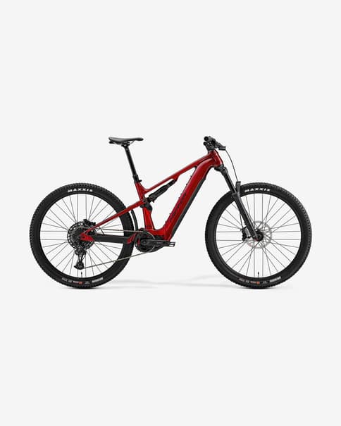 Bicicleta eléctrica Merida E-One Forty 675 granate
