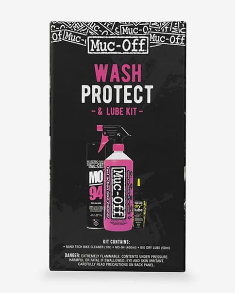 Kit de limpieza Muc-Off Wash Protect and Lube