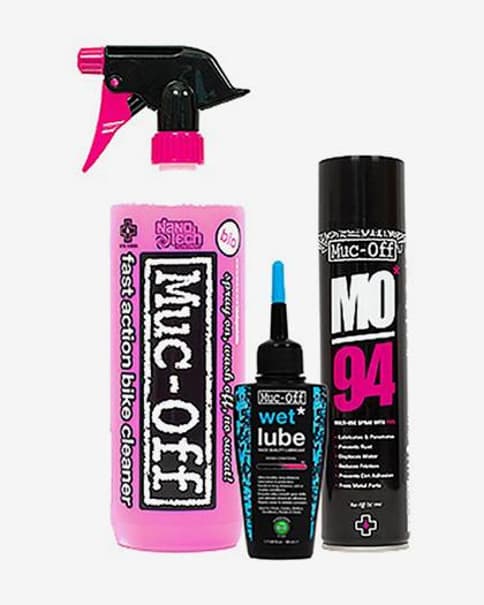 Muc-Off Cleaning Kit 1L + MO94 + Wet Lube
