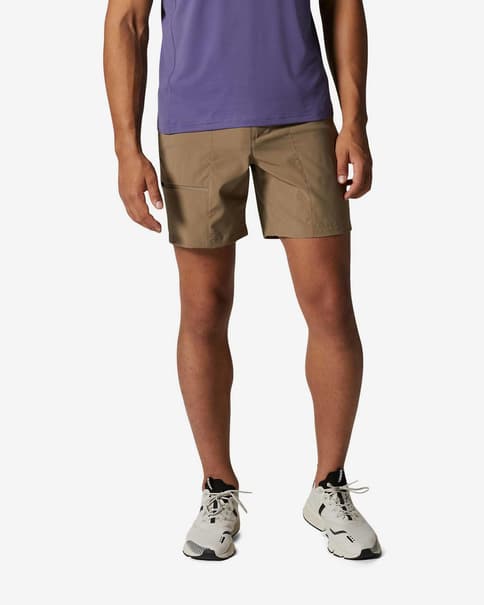 Pantaloni corti Mountain Hardwear Trail Sender beige