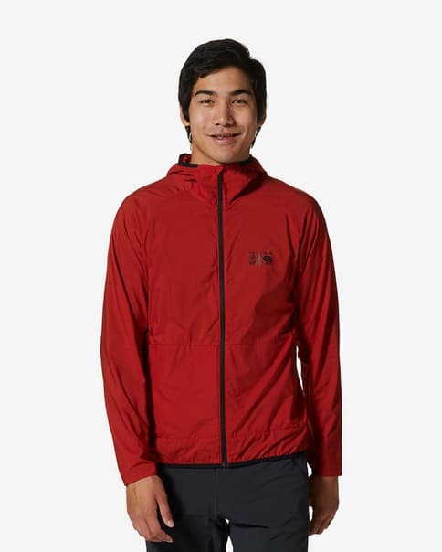 Chaqueta Mountain Hardwear New Kor AirShell rojo