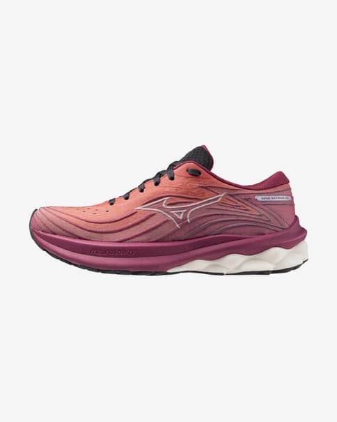 Mizuno Wave Skyrise 5 dames hardloopschoenen roze