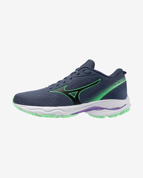 Buty Mizuno Wave Prodigy ciemnoniebieski zielony damskie