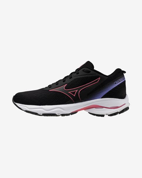 Mizuno Wave Prodigy schoenen zwart rood paars badpak