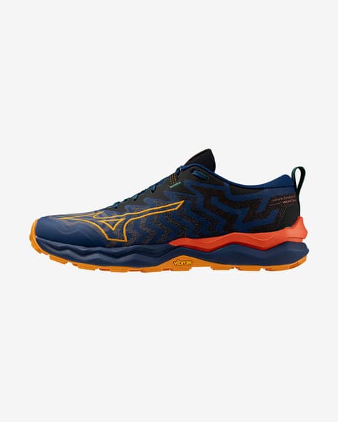 Zapatillas Mizuno Wave Daichi 8 azul marino rojo