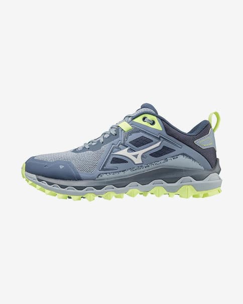 Zapatillas Mizuno Wave Mujin 8 gris azul oscuro amarillo mujer