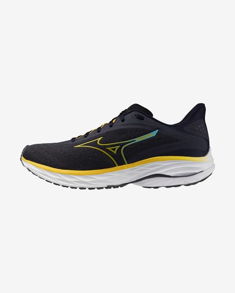 Mizuno Wave Ultima 16 schoenen donkerblauw geel