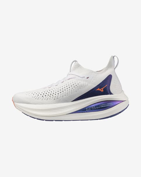 Ténis Mizuno Neo Vista 2 branco azul escuro mulher