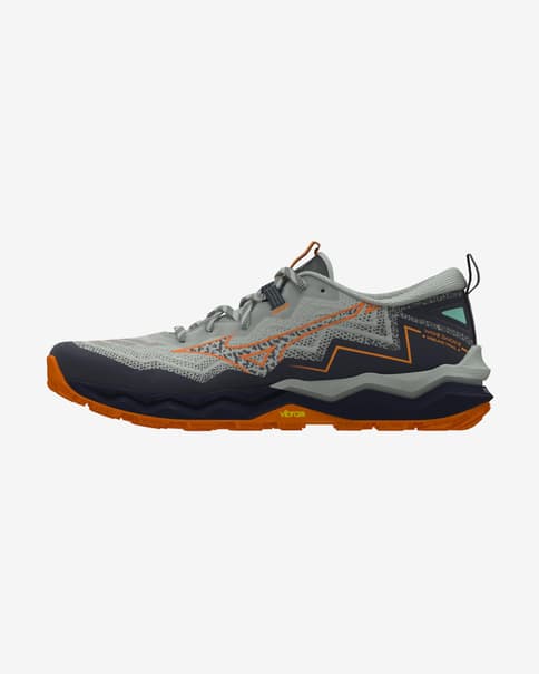Zapatillas Mizuno Wave Daichi 9 gris naranja