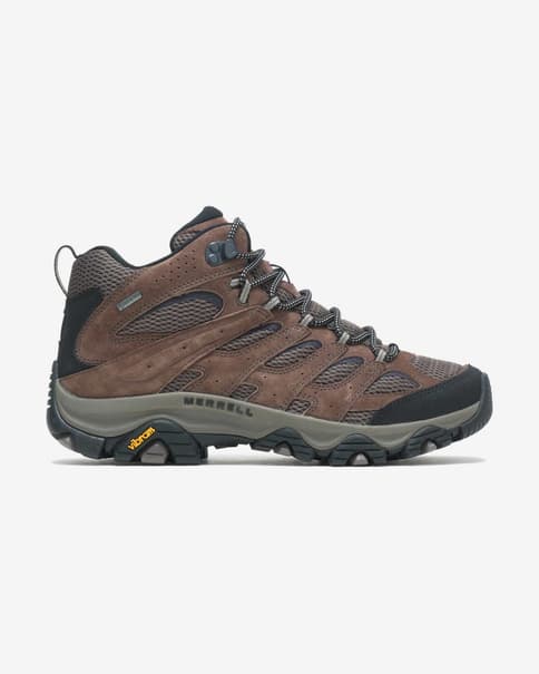 Botas Merrell Moab 3 Mid GORE-TEX castanho escuro
