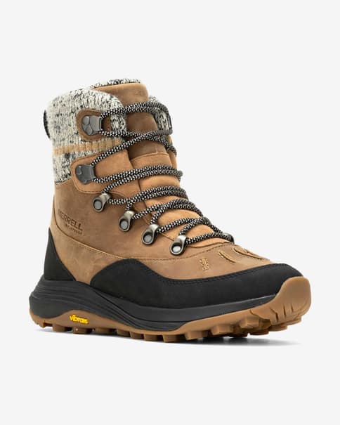 Botas Merrell Siren 4 Thermo Mid Zip Waterproof marrón claro mujer