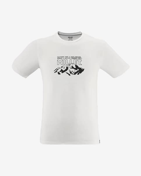 Camiseta Millet Mountain manga corta blanco