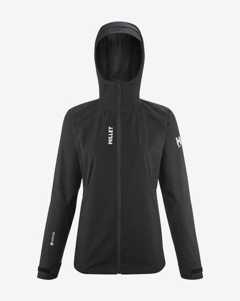 Chaqueta con capucha Millet Seneca GORE-TEX 2L negro mujer