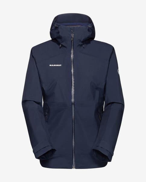 Chaqueta con capucha Mammut Convey Tour HS GORE-TEX Paclite azul marino mujer