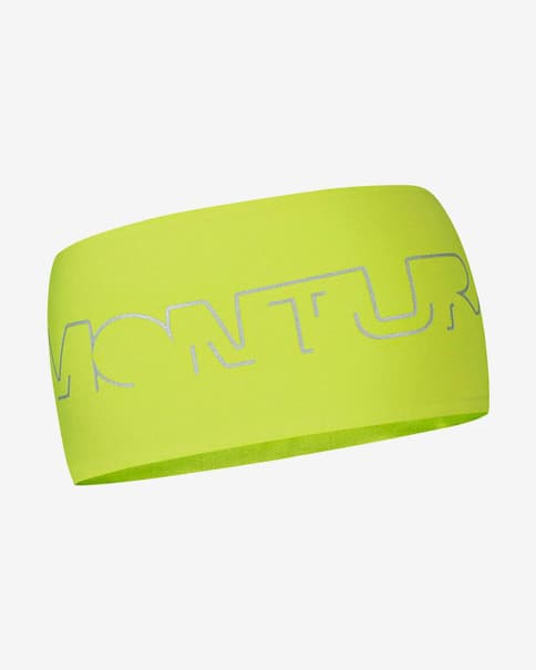 Cinta para la cabeza Montura Walk amarillo claro blanco