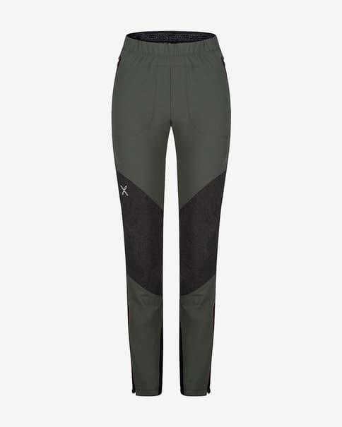 Pantalón largo Montura Vertigo 2.0 verde oliva negro mujer