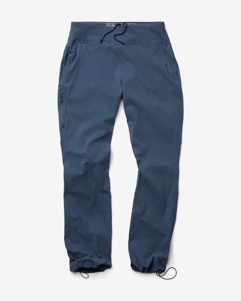 Pantalón largo Mountain Hardwear Dynama azul marino mujer