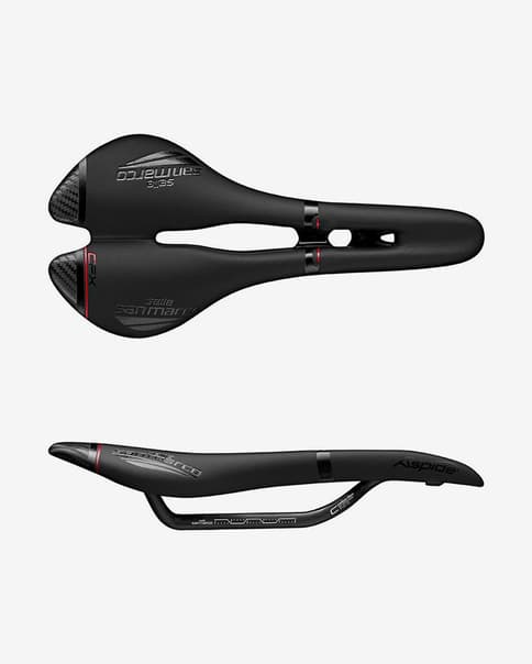 Selle San Marco Shortfit 2.0 Open-Fit Carbon FX Wide Saddle