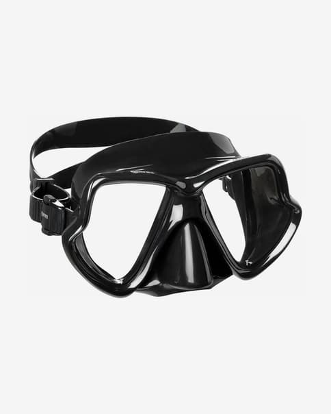 Máscara de buceo Mares Zephir negro con lentes transparentes
