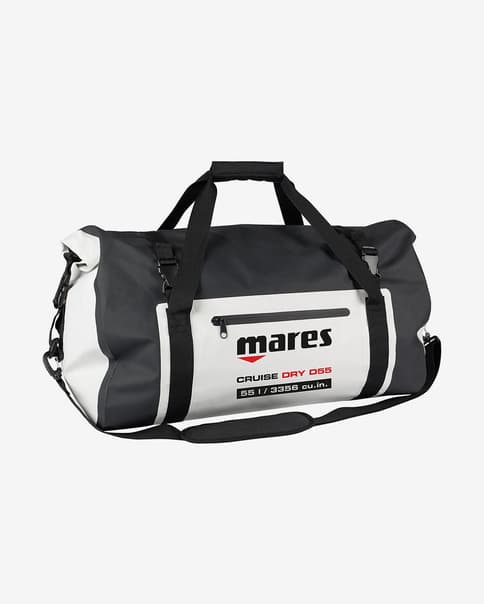 Borsa Mares Cruise Dry D 55L nera e bianca