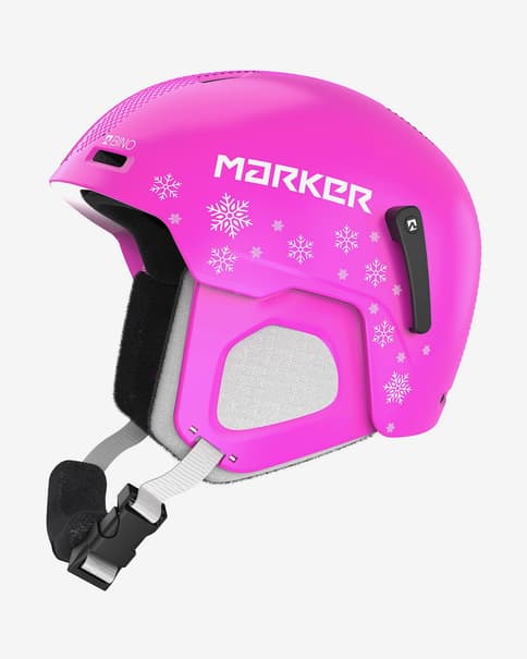 Casco Marker Bino rosa fucsia infantil