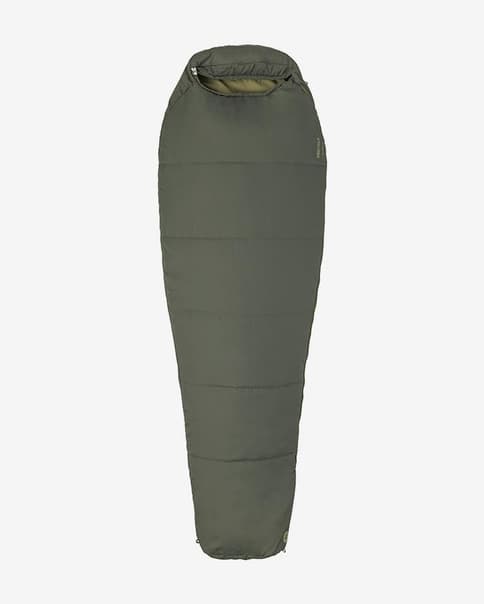 Saco de dormir Marmot Nanowave 2C Long cremallera izquierda verde