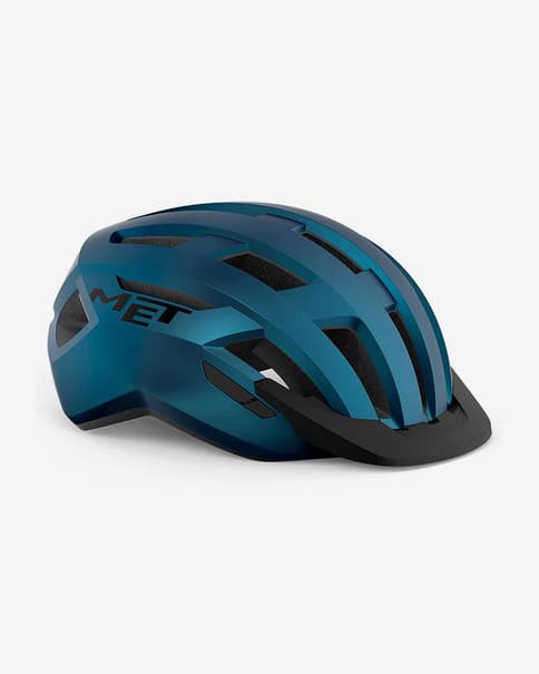 Casco MET Allroad MIPS azul metálico