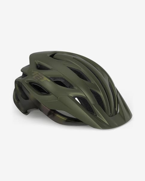 Casco MET Veleno oliva iridiscente
